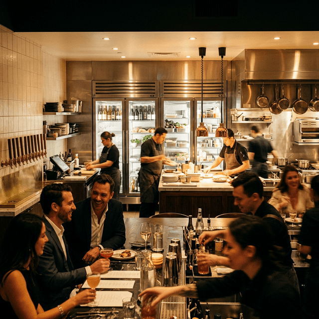 Hospitality kitchen refrigeration energy use